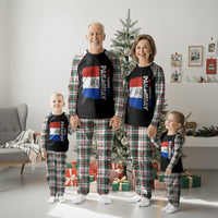 Paraguay Proud Roots Vintage Paraguaya Flag Heritage Pride Plaid Pajama Set
