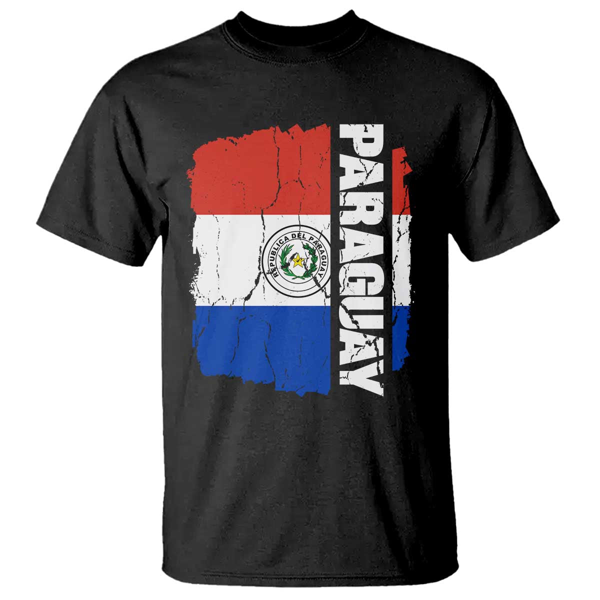 Paraguay Proud Roots Vintage Paraguaya Flag Heritage Pride T Shirt