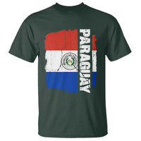Paraguay Proud Roots Vintage Paraguaya Flag Heritage Pride T Shirt