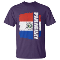 Paraguay Proud Roots Vintage Paraguaya Flag Heritage Pride T Shirt