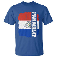 Paraguay Proud Roots Vintage Paraguaya Flag Heritage Pride T Shirt