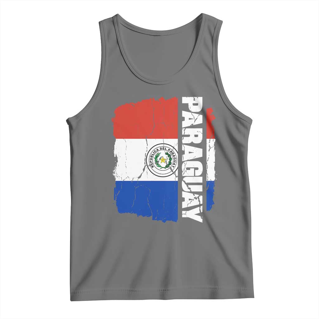 Paraguay Proud Roots Vintage Paraguaya Flag Heritage Pride Tank Top