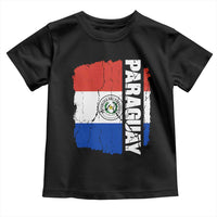 Paraguay Proud Roots Vintage Paraguaya Flag Heritage Pride Toddler T Shirt