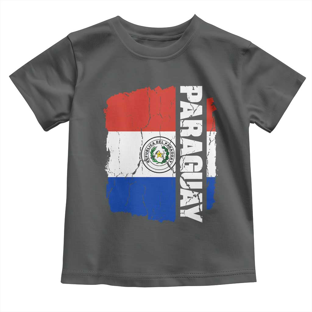 Paraguay Proud Roots Vintage Paraguaya Flag Heritage Pride Toddler T Shirt