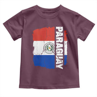 Paraguay Proud Roots Vintage Paraguaya Flag Heritage Pride Toddler T Shirt
