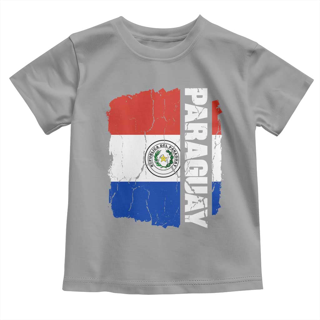 Paraguay Proud Roots Vintage Paraguaya Flag Heritage Pride Toddler T Shirt