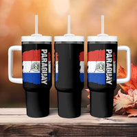 Paraguay Proud Roots Vintage Paraguaya Flag Heritage Pride Tumbler With Handle