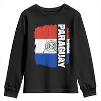 Paraguay Proud Roots Vintage Paraguaya Flag Heritage Pride Youth Sweatshirt