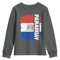Paraguay Proud Roots Vintage Paraguaya Flag Heritage Pride Youth Sweatshirt