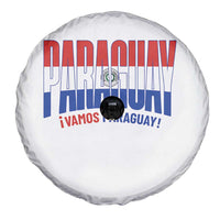 Vamos Paraguay Long Live Soccer Cheer Spare Tire Cover Patriotic Paraguaya Futbol Football Fans Pride