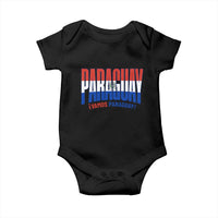 Vamos Paraguay Long Live Soccer Cheer Baby Onesie Patriotic Paraguaya Futbol Football Fans Pride