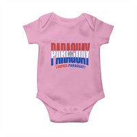 Vamos Paraguay Long Live Soccer Cheer Baby Onesie Patriotic Paraguaya Futbol Football Fans Pride