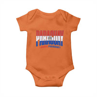 Vamos Paraguay Long Live Soccer Cheer Baby Onesie Patriotic Paraguaya Futbol Football Fans Pride