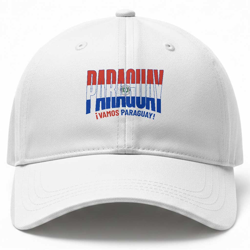 Vamos Paraguay Long Live Soccer Cheer Baseball Cap Patriotic Paraguaya Futbol Football Fans Pride