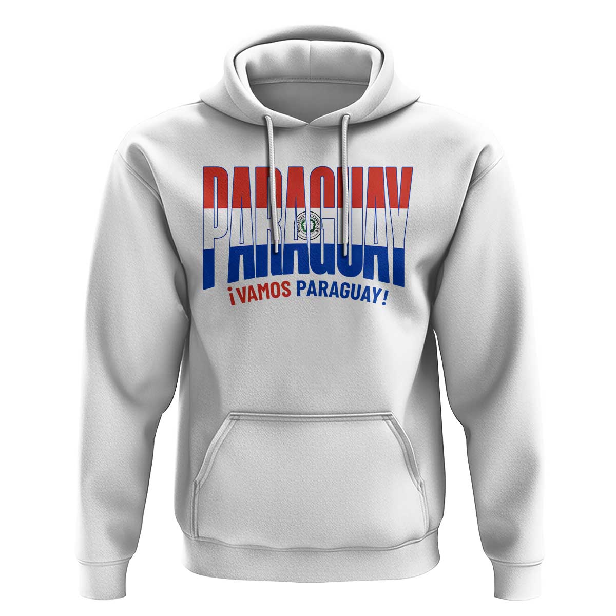 Vamos Paraguay Long Live Soccer Cheer Hoodie Patriotic Paraguaya Futbol Football Fans Pride