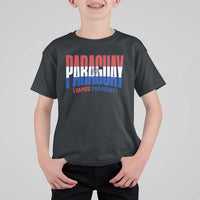 Vamos Paraguay Long Live Soccer Cheer T Shirt For Kid Patriotic Paraguaya Futbol Football Fans Pride