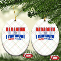 Vamos Paraguay Long Live Soccer Cheer Ceramic Ornament Patriotic Paraguaya Futbol Football Fans Pride