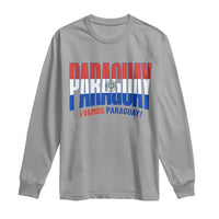 Vamos Paraguay Long Live Soccer Cheer Long Sleeve Shirt Patriotic Paraguaya Futbol Football Fans Pride