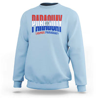 Vamos Paraguay Long Live Soccer Cheer Sweatshirt Patriotic Paraguaya Futbol Football Fans Pride