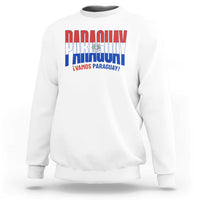 Vamos Paraguay Long Live Soccer Cheer Sweatshirt Patriotic Paraguaya Futbol Football Fans Pride
