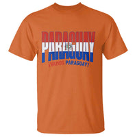 Vamos Paraguay Long Live Soccer Cheer T Shirt Patriotic Paraguaya Futbol Football Fans Pride