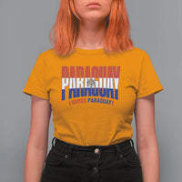 Vamos Paraguay Long Live Soccer Cheer T Shirt For Women Patriotic Paraguaya Futbol Football Fans Pride