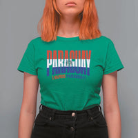 Vamos Paraguay Long Live Soccer Cheer T Shirt For Women Patriotic Paraguaya Futbol Football Fans Pride