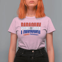 Vamos Paraguay Long Live Soccer Cheer T Shirt For Women Patriotic Paraguaya Futbol Football Fans Pride