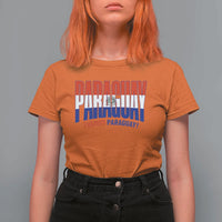 Vamos Paraguay Long Live Soccer Cheer T Shirt For Women Patriotic Paraguaya Futbol Football Fans Pride