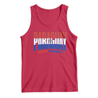 Vamos Paraguay Long Live Soccer Cheer Tank Top Patriotic Paraguaya Futbol Football Fans Pride
