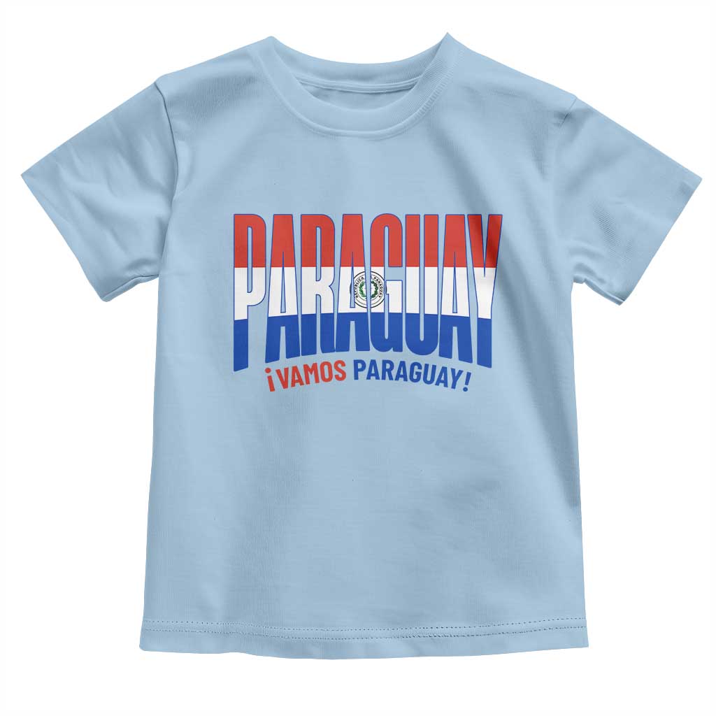 Vamos Paraguay Long Live Soccer Cheer Toddler T Shirt Patriotic Paraguaya Futbol Football Fans Pride