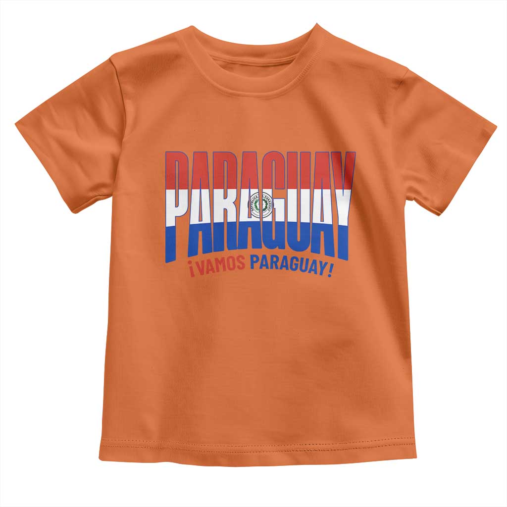 Vamos Paraguay Long Live Soccer Cheer Toddler T Shirt Patriotic Paraguaya Futbol Football Fans Pride