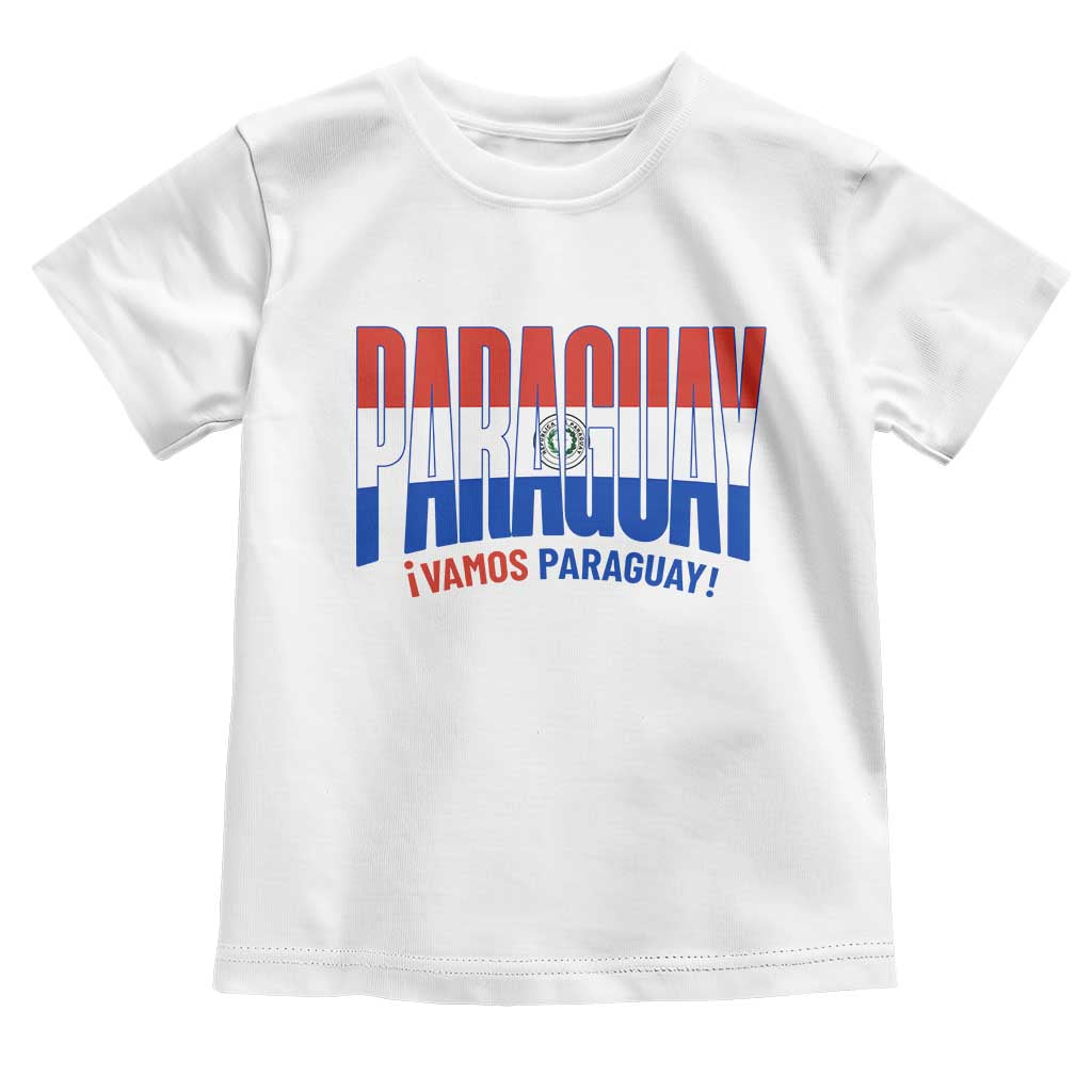 Vamos Paraguay Long Live Soccer Cheer Toddler T Shirt Patriotic Paraguaya Futbol Football Fans Pride
