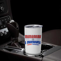 Vamos Paraguay Long Live Soccer Cheer Tumbler Cup Patriotic Paraguaya Futbol Football Fans Pride