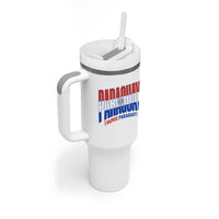 Vamos Paraguay Long Live Soccer Cheer Tumbler With Handle Patriotic Paraguaya Futbol Football Fans Pride