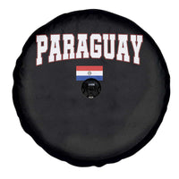 Paraguay Retro Athletic Varsity Style Spare Tire Cover Paraguaya Flag Country Pride Heritage
