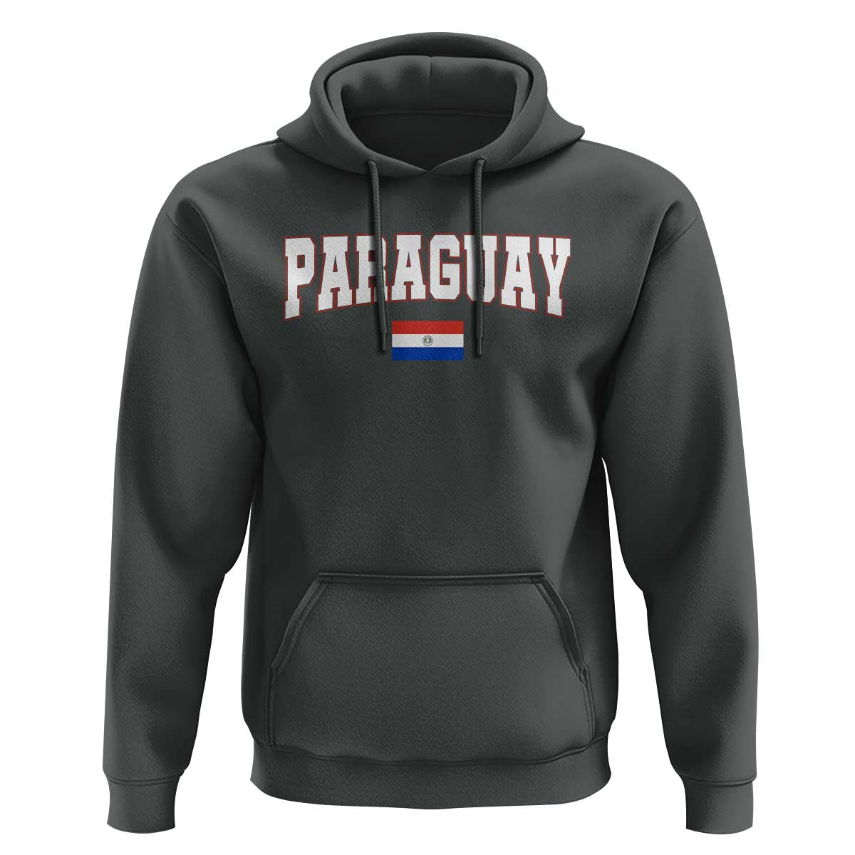 Paraguay Retro Athletic Varsity Style Hoodie Paraguaya Flag Country Pride Heritage