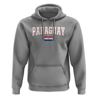 Paraguay Retro Athletic Varsity Style Hoodie Paraguaya Flag Country Pride Heritage