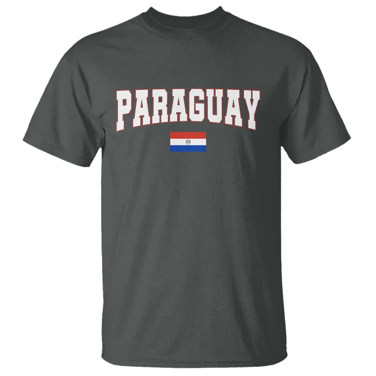 Paraguay Retro Athletic Varsity Style T Shirt Paraguaya Flag Country Pride Heritage