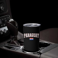 Paraguay Retro Athletic Varsity Style Tumbler Cup Paraguaya Flag Country Pride Heritage
