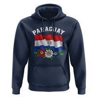 Paraguay Flag Passion Flower Mburucuya Graphic Hoodie Paraguaya Hispanic Latino Heritage Cultura Pride