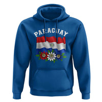 Paraguay Flag Passion Flower Mburucuya Graphic Hoodie Paraguaya Hispanic Latino Heritage Cultura Pride