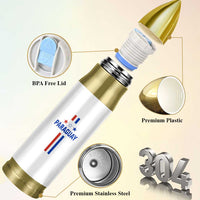 Paraguay Flag Soccer Jersey Style Graphic Bullet Tumbler Patriotic Paraguaya Pride Football Fans Sports Spirit