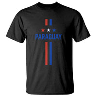 Paraguay Flag Soccer Jersey Style Graphic T Shirt Patriotic Paraguaya Pride Football Fans Sports Spirit
