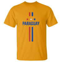 Paraguay Flag Soccer Jersey Style Graphic T Shirt Patriotic Paraguaya Pride Football Fans Sports Spirit