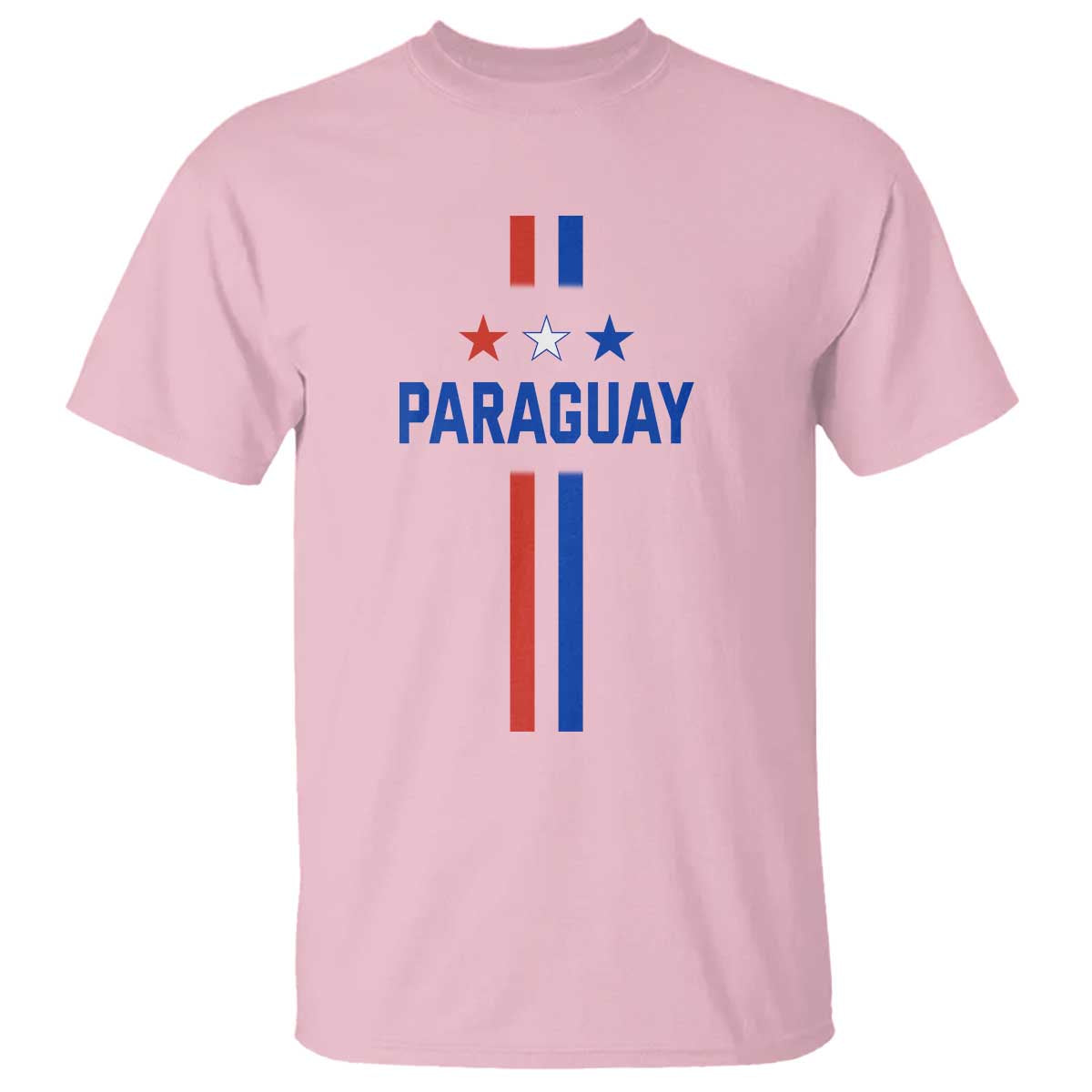 Paraguay Flag Soccer Jersey Style Graphic T Shirt Patriotic Paraguaya Pride Football Fans Sports Spirit