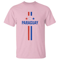 Paraguay Flag Soccer Jersey Style Graphic T Shirt Patriotic Paraguaya Pride Football Fans Sports Spirit