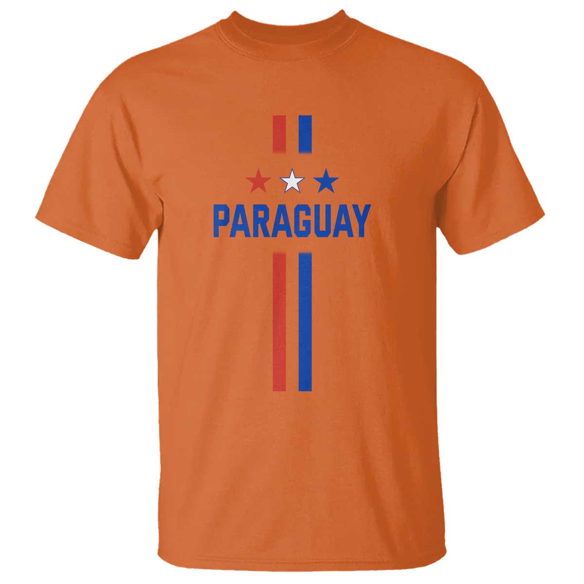 Paraguay Flag Soccer Jersey Style Graphic T Shirt Patriotic Paraguaya Pride Football Fans Sports Spirit
