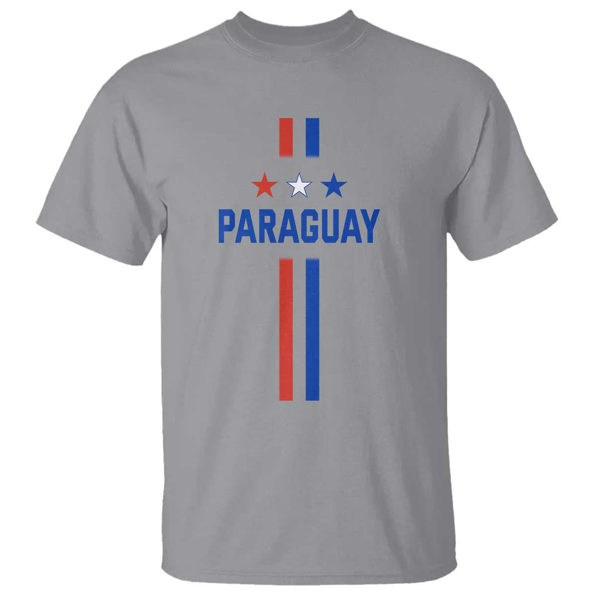 Paraguay Flag Soccer Jersey Style Graphic T Shirt Patriotic Paraguaya Pride Football Fans Sports Spirit