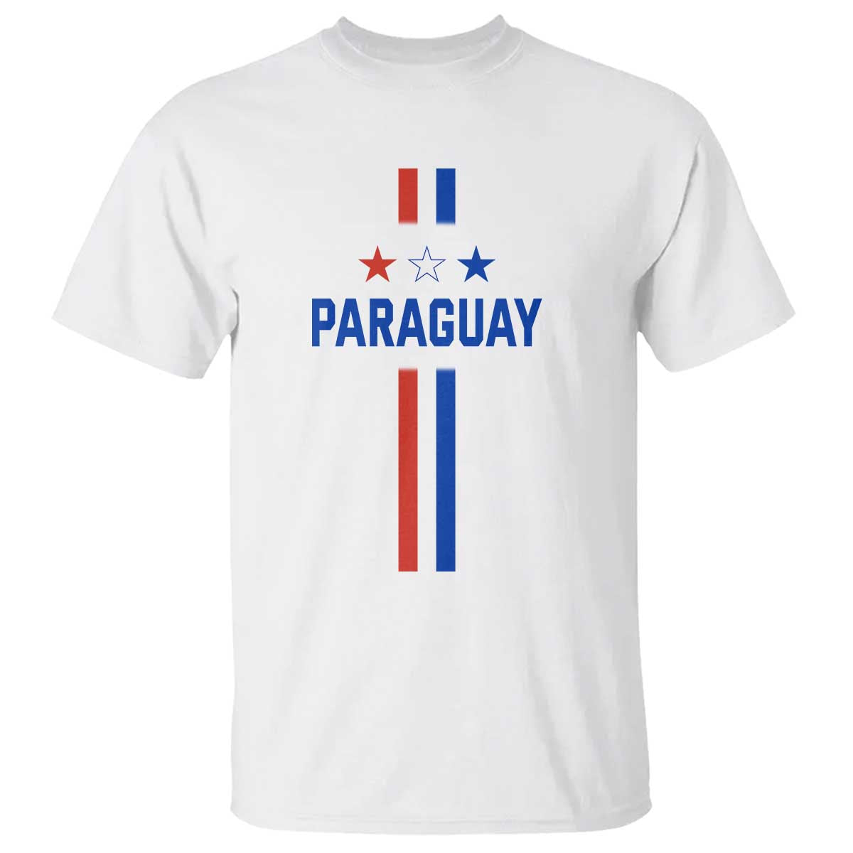 Paraguay Flag Soccer Jersey Style Graphic T Shirt Patriotic Paraguaya Pride Football Fans Sports Spirit